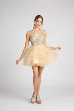 Fiesta 10253 Sparkling Sequin Short Dress