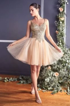 Cinderella Divine 9239 Sparkling Damas Ballerina Style Dress