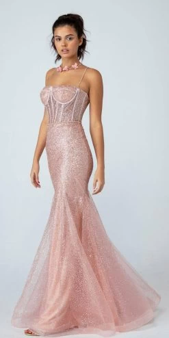 Eureka 9911 Showstopping Glittering Corset Mermaid Dress