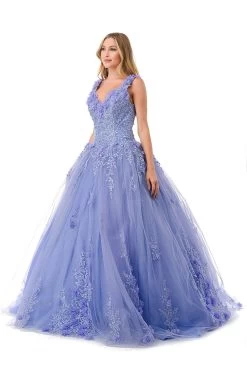 Aspeed L2729 Floral Lilac Quinceanera Dress -Norma Reed L2729LILAC3