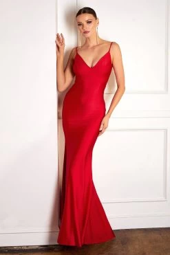 Cinderella Divine SE003P Backless Barbie Pink Mermaid Prom Dress 19 Cinderella Divine SE003P Backless Barbie Pink Mermaid Prom Dress -Norma Reed SE003 red