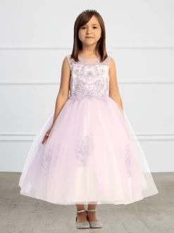 Kids Illusion Sweetheart Neckline Dress #TK5818 | Norma Reed -Norma Reed ScreenShot2022 03 30at11.35.38AM