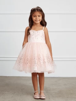 Kids Spaghetti Strap Sequins Dress With Sweetheart Neckline #TK5825 | Norma Reed -Norma Reed ScreenShot2022 03 30at11.41.22AM