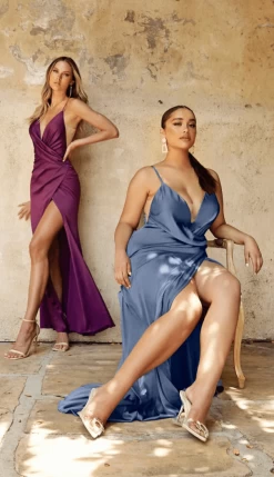 Cinderella Divine 7489 Slit Leg Satin Dress -Norma Reed ScreenShot2023 03 15at3.10.26PM